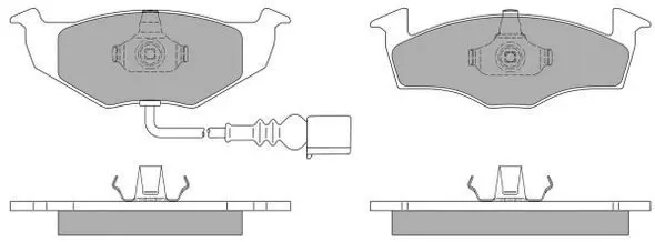 Handler.Part Brake pad set, disc brake FREMAX FBP098501 1