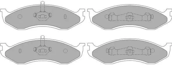 Handler.Part Brake pad set, disc brake FREMAX FBP0986 1