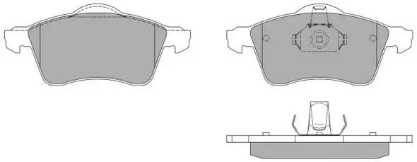 Handler.Part Brake pad set, disc brake FREMAX FBP1061 2