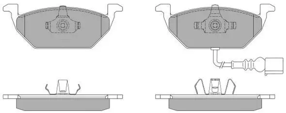 Handler.Part Brake pad set, disc brake FREMAX FBP1070 1