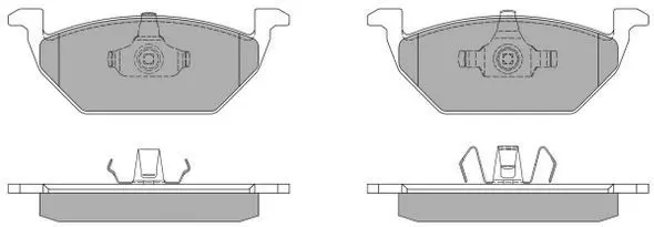 Handler.Part Brake pad set, disc brake FREMAX FBP1070 3