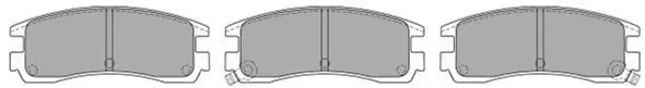 Handler.Part Brake pad set, disc brake FREMAX FBP1124 1