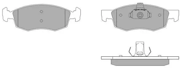 Handler.Part Brake pad set, disc brake FREMAX FBP1170 1