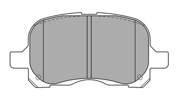 Handler.Part Brake pad set, disc brake FREMAX FBP1242 1