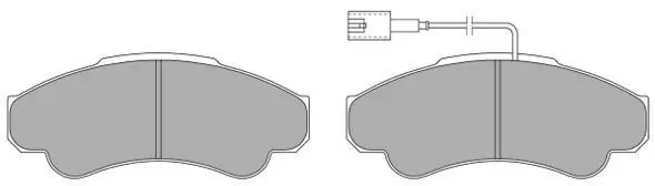 Handler.Part Brake pad set, disc brake FREMAX FBP1295 2