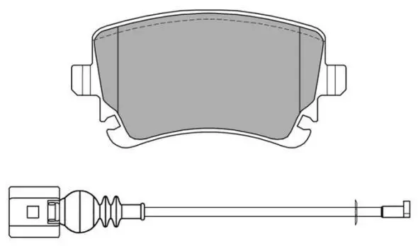 Handler.Part Brake pad set, disc brake FREMAX FBP1368 1