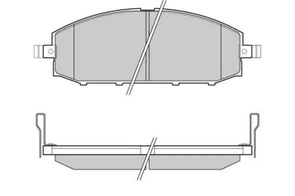 Handler.Part Brake pad set, disc brake FREMAX FBP1687 1