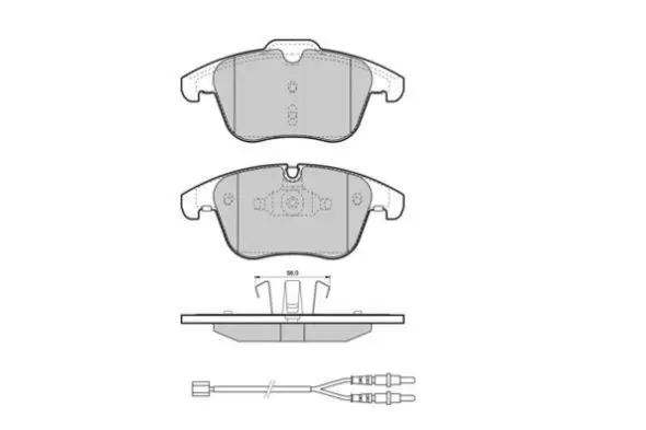 Handler.Part Brake pad set, disc brake FREMAX FBP1736 1