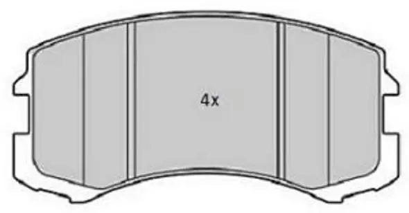 Handler.Part Brake pad set, disc brake FREMAX FBP1794 1