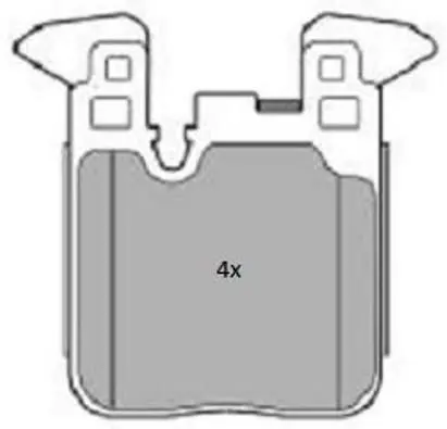 Handler.Part Brake pad set, disc brake FREMAX FBP1888 1