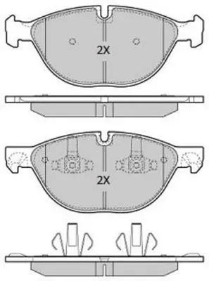 Handler.Part Brake pad set, disc brake FREMAX FBP1928 1