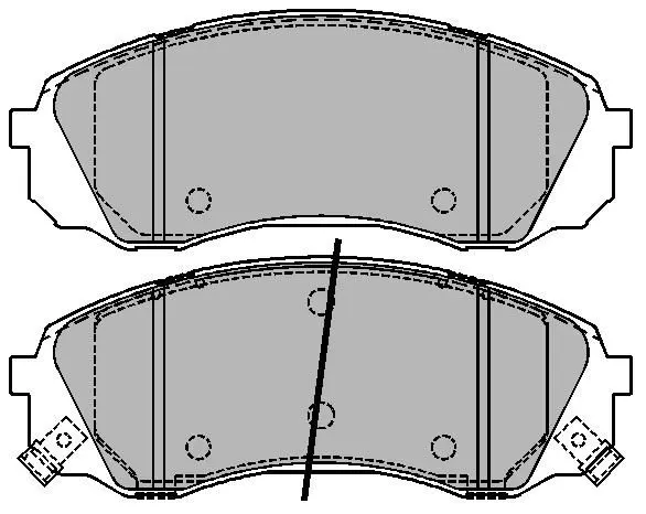 Handler.Part Brake pad set, disc brake COMLINE CBP31652 1