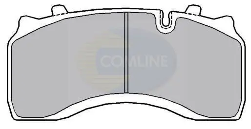 Handler.Part Brake pad set, disc brake COMLINE CBP9060 1