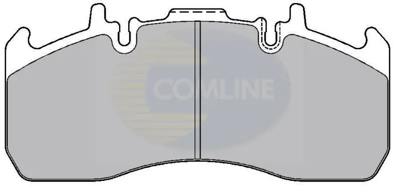 Handler.Part Brake pad set, disc brake COMLINE CBP9077K 1