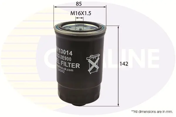 Handler.Part Fuel filter COMLINE CHY13014 1