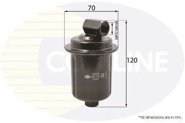 Handler.Part Fuel filter COMLINE CHY13001 1