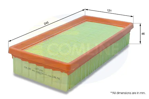 Handler.Part Air filter COMLINE CSZ12985 1