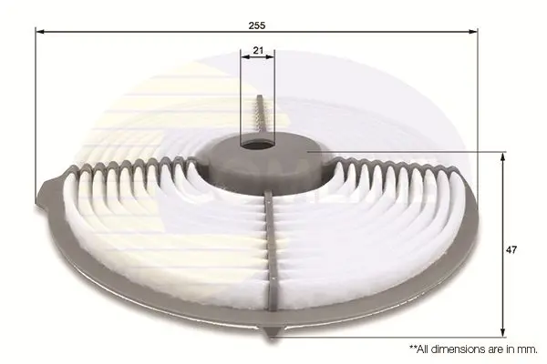 Handler.Part Air filter COMLINE CTY12157 1