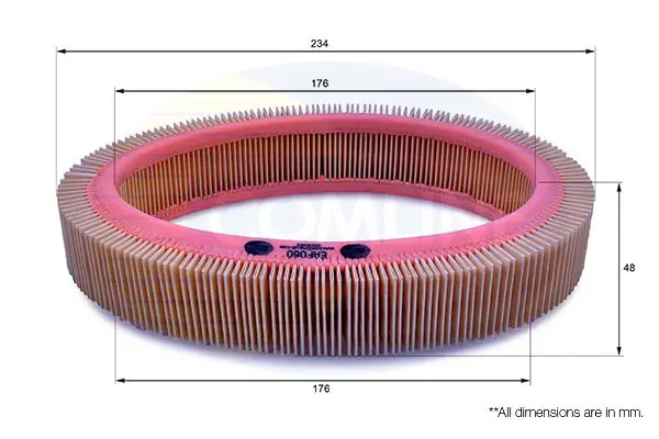 Handler.Part Air filter COMLINE EAF060 1