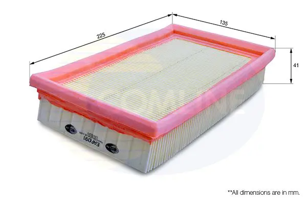 Handler.Part Air filter COMLINE EAF091 1