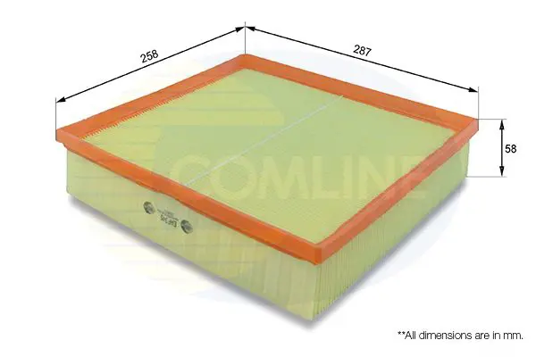 Handler.Part Air filter COMLINE EAF345 1