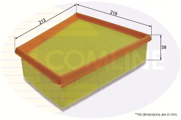 Handler.Part Air filter COMLINE EAF406 1