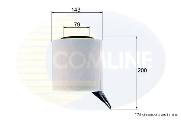 Handler.Part Air filter COMLINE EAF583 1