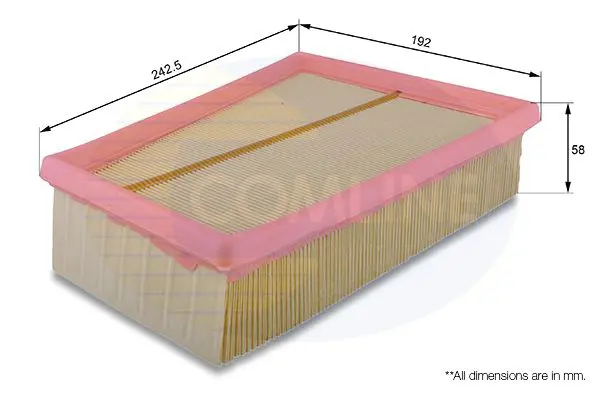 Handler.Part Air filter COMLINE EAF599 1