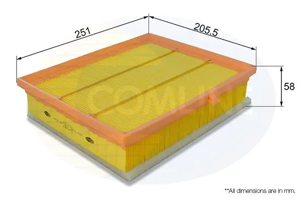 Handler.Part Air filter COMLINE EAF899 1