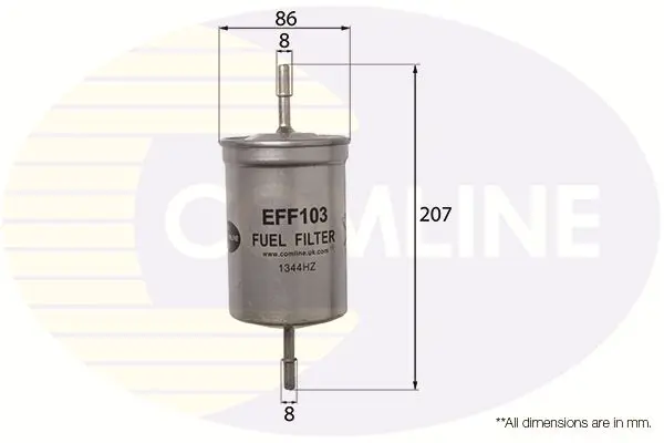 Handler.Part Fuel filter COMLINE EFF103 1