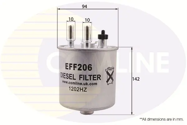 Handler.Part Fuel filter COMLINE EFF206 1