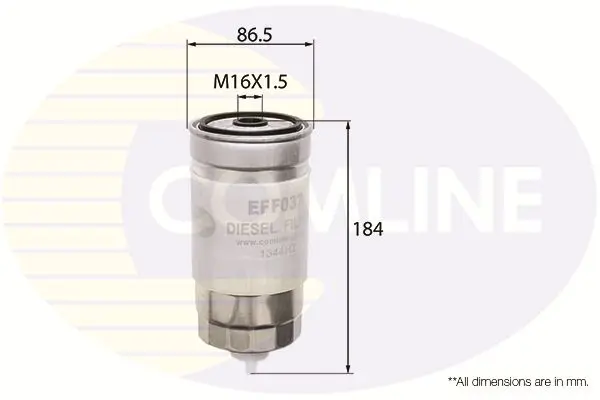 Handler.Part Fuel filter COMLINE EFF037 1