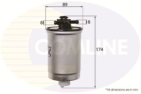 Handler.Part Fuel filter COMLINE EFF089 1