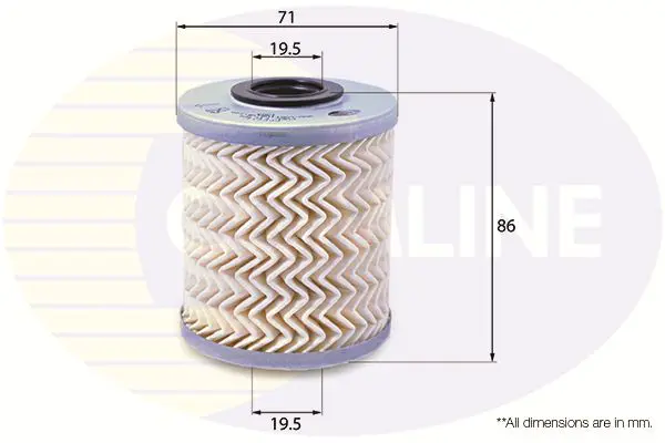 Handler.Part Fuel filter COMLINE EFF211 1