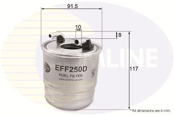 Handler.Part Fuel filter COMLINE EFF250D 1