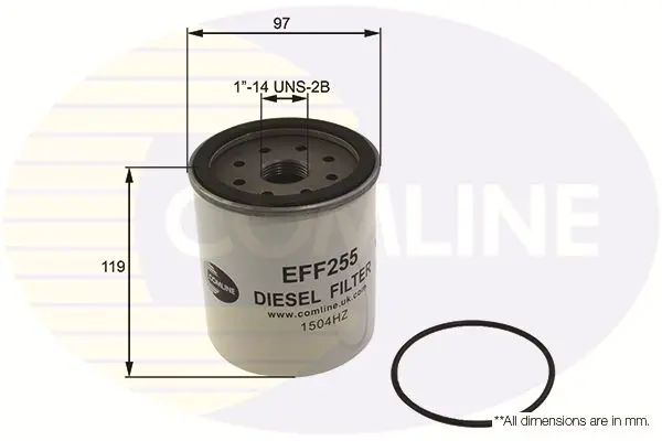 Handler.Part Fuel filter COMLINE EFF255 1