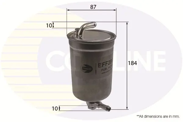 Handler.Part Fuel filter COMLINE EFF286D 1