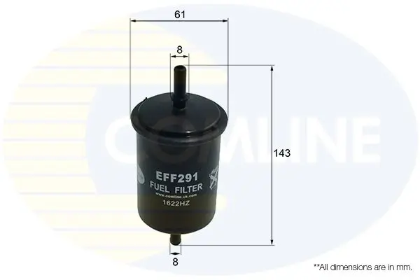 Handler.Part Fuel filter COMLINE EFF291 1