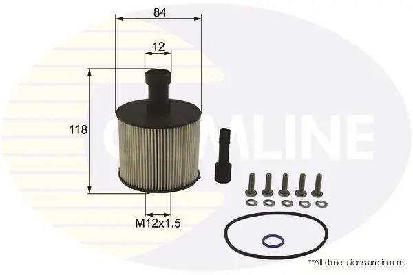 Handler.Part Fuel filter COMLINE EFF305D 1