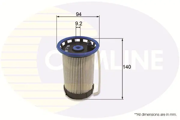 Handler.Part Fuel filter COMLINE EFF315D 1