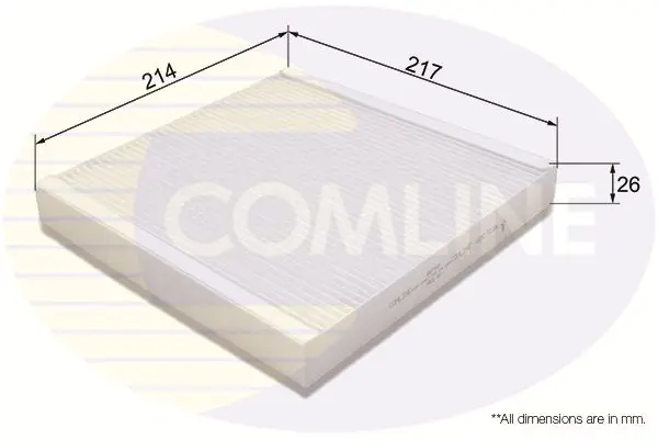 Handler.Part Filter, interior air COMLINE EKF169 1