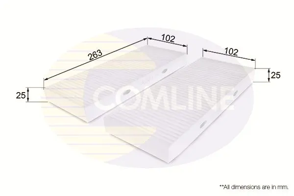 Handler.Part Filter, interior air COMLINE EKF221 1