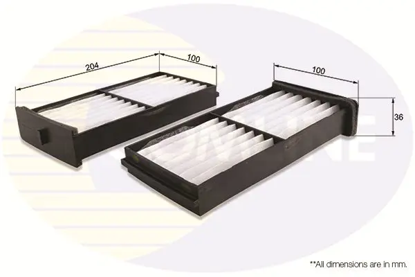 Handler.Part Filter, interior air COMLINE EKF3562 1