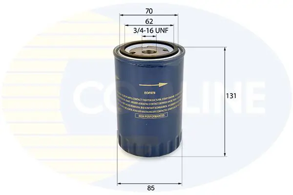 Handler.Part Oil filter COMLINE EOF078 1