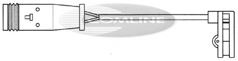 Handler.Part Warning contact, brake pad wear COMLINE WL037 1