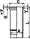 Handler.Part Cylinder sleeve KOLBENSCHMIDT 89084110 1