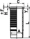 Handler.Part Cylinder sleeve KOLBENSCHMIDT 89411110 1