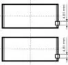 Handler.Part Conrod bearing set KOLBENSCHMIDT 77844600 1