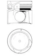 Handler.Part Piston KOLBENSCHMIDT 40459600 1