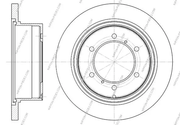 Handler.Part Brake disc NPS M331I09 2